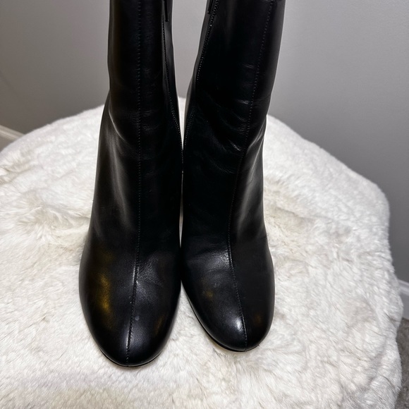 Ivanka Trump pearl studded leather bootie - Picture 6 of 11